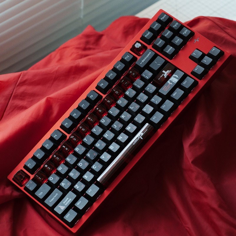 Set Keycaps Tema Hitam Soviet  - Pc Gaming Set ulasan dan harga