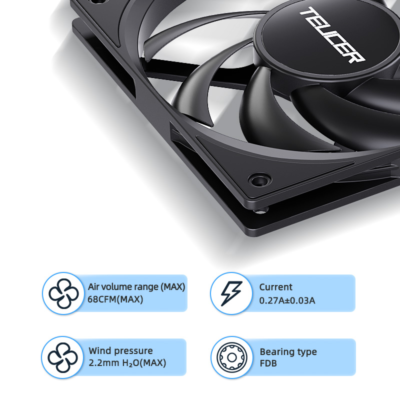 Teucer casing UT-12015 ultra-t - Pc Case Fan ulasan dan harga