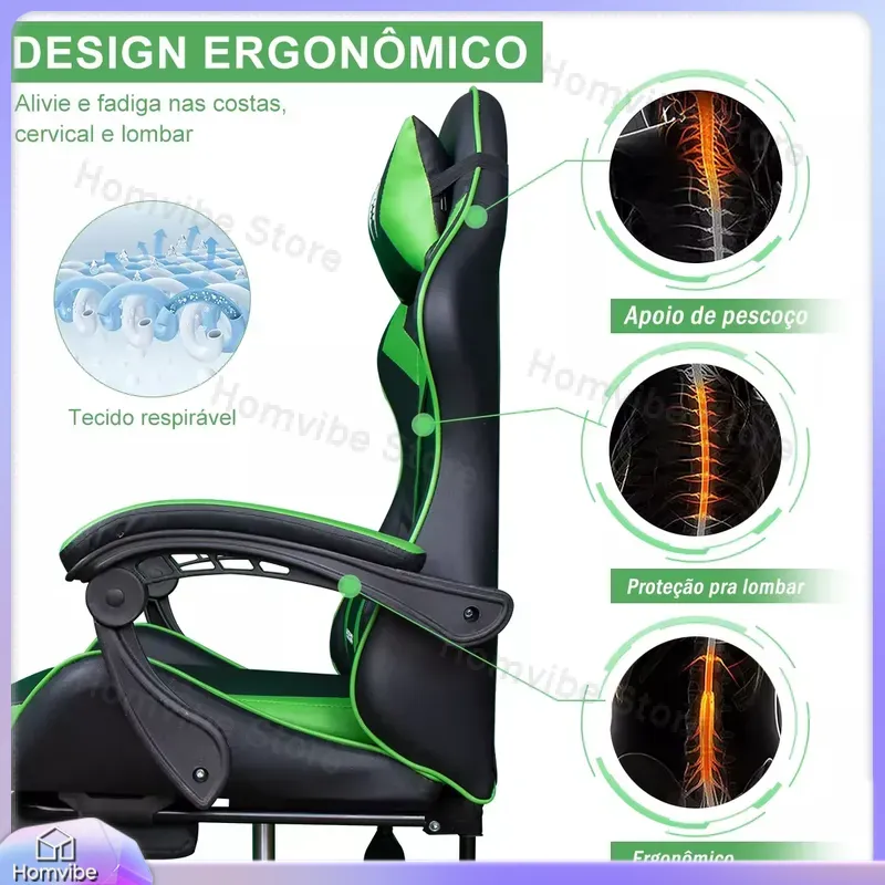 Kursi Gaming Ergonomis Sandara - Pc Gaming Chair ulasan dan harga