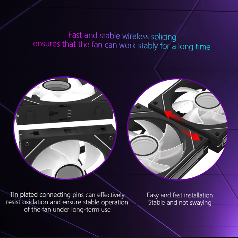 JUMPEAK kipas pendingin nirkab - Pc Water Cooling ulasan dan harga